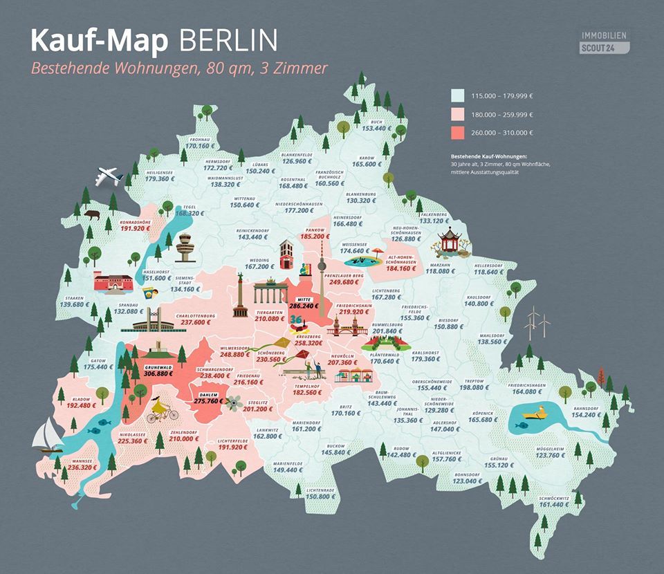 Infografik Kauf-Map Berlin